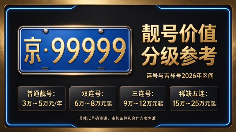 闲置北京租车牌租赁服务展示